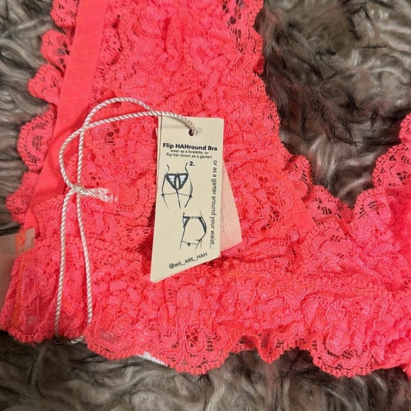 We Are HAH flip HAHround bra XS fried salmon - Picture 8 of 11
